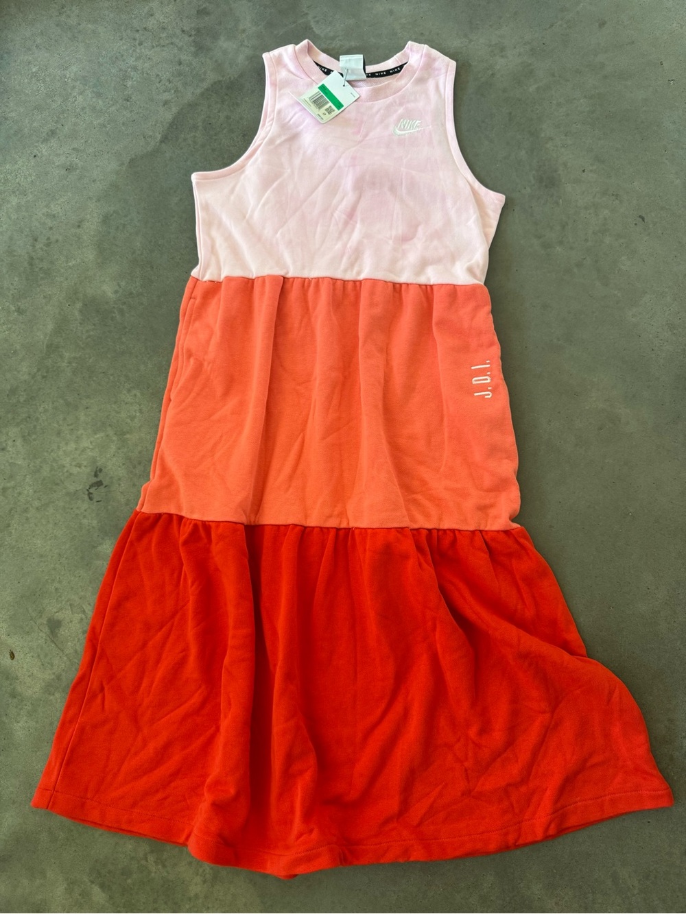 Nike Girls' Tiered Sleeveless Dress